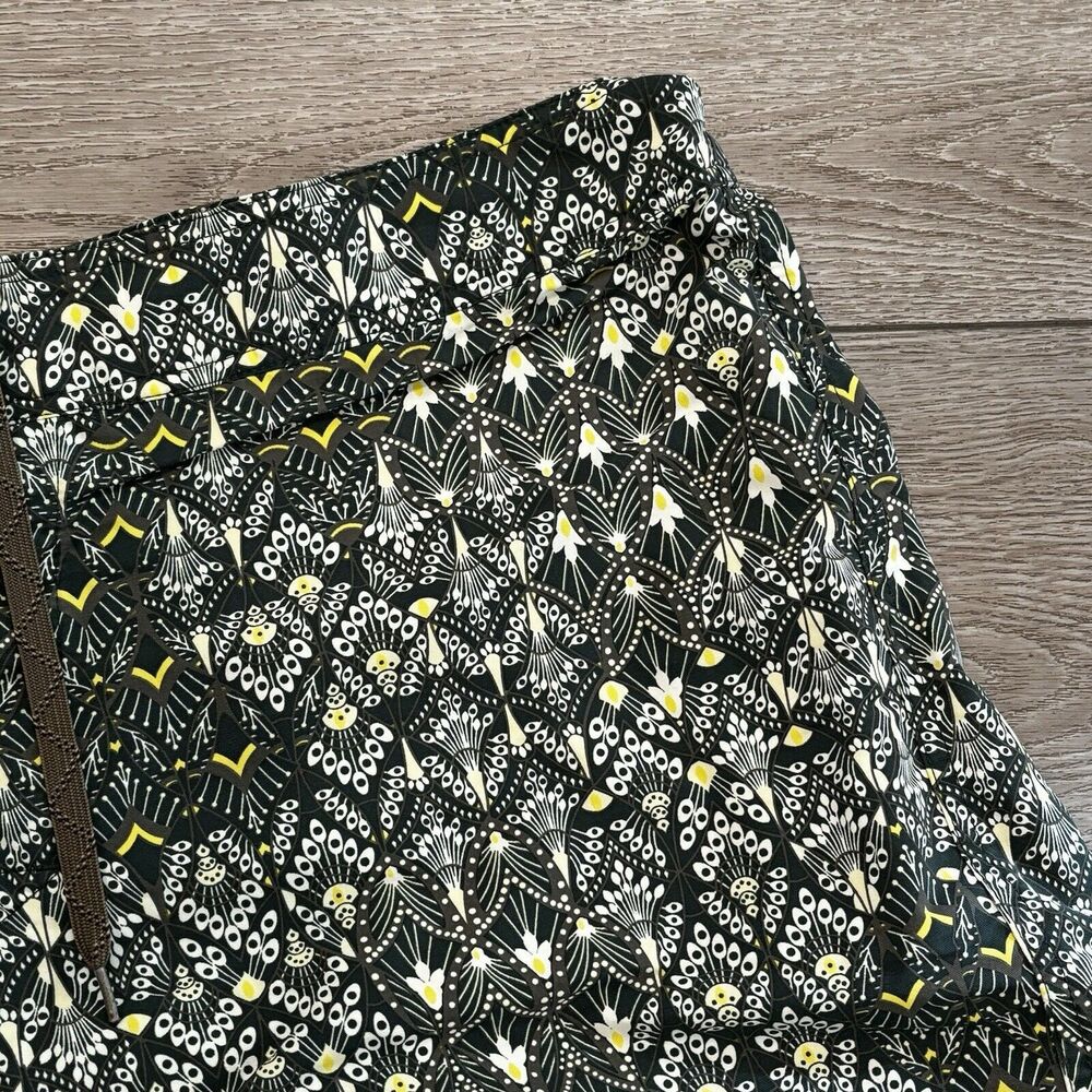 Patagonia Mens Green swim‎ size 38 Surf Trunks board shorts Peacock print - Picture 2 of 8